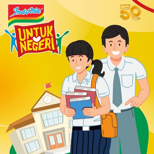Kegiatan CSR Indomie untuk Negeri ini juga melibatkan masyarakat untuk memberikan ide-ide kreatif dan bermanfaat bagi perbaikan sekolah melalui media sosial Indomie. (Foto: dok Indomie)
