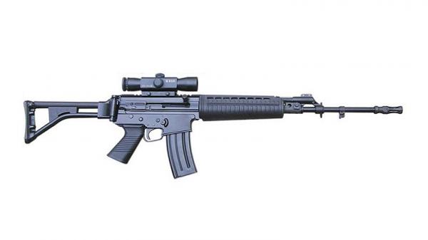 Senjata sniper buatan Indonesia senapan serbu SS-2 Senjata sniper buatan Indonesia salah satunya senapan serbu SS-2. (Foto : PT Pindad)