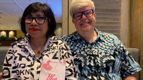 Ita Ita penulis buku tentang kisah inspiratif KDRT. (foto: istimewa)