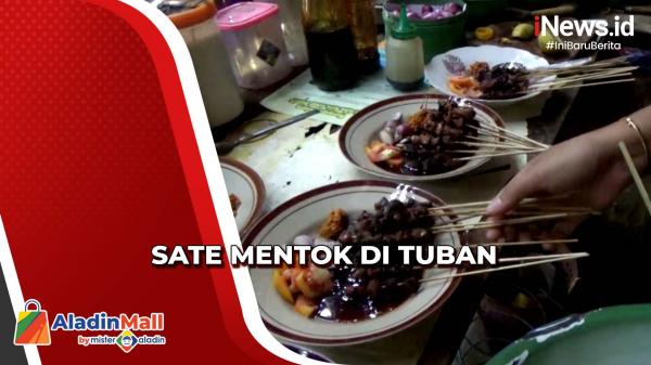 Menyantap Kuliner Legendaris Sate Mentok di Tuban
