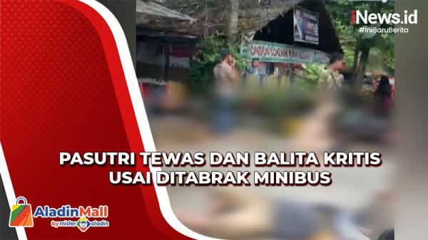 Tragis! Minibus Tabrak Motor, Pasutri Tewas dan Balita Kritis di Palembang