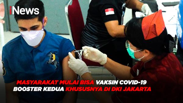 Masyarakat Mulai Bisa Vaksin COVID-19 Booster Kedua Khususnya di DKI Jakarta