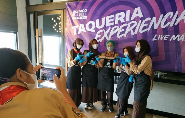 Keseruan Taco Bell Taqueria Experiencia. (Foto: dok Taco Bell)