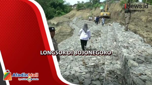 Tebing Sungai Longsor di Bojonegoro, Warga Resah