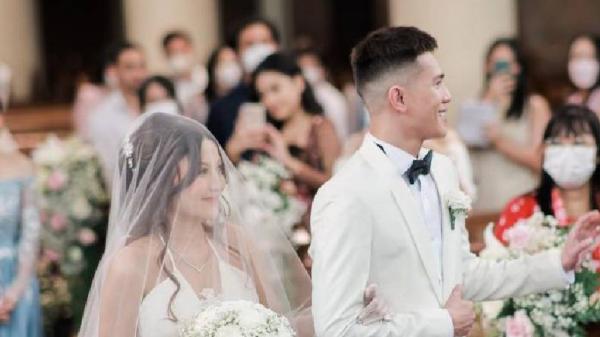 Julian Jacob dan Mirriam Eka pemberkatan