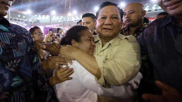 Hadiri Perayaan Natal Nasional Partai Gerindra, Prabowo Serukan Umat Beragama Jaga Persatuan