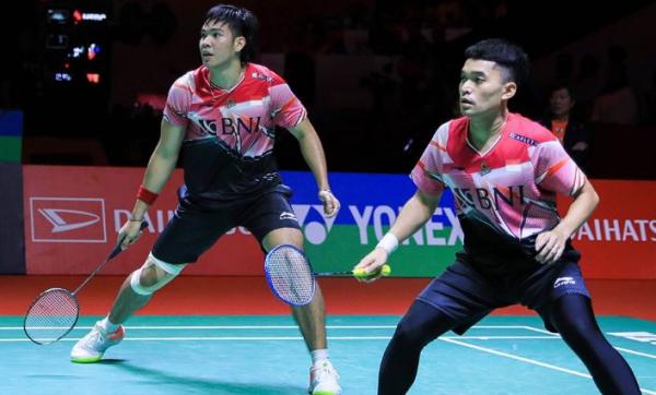 Leo Rolly Carnando/Daniel Marthin Pebulu tangkis ganda putra Indonesia, Daniel Marthin/Leo Rolly Carnando mencicipi gelar Super 500 kedua usai menjuarai Indonesia Masters 2023. (Foto: Instagram/@badminton.ina)