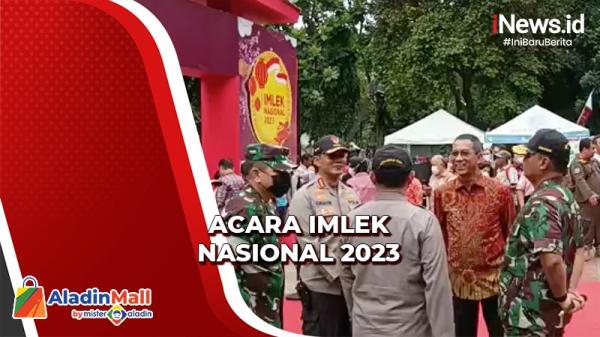 Tokoh Penting Hadiri Acara Imlek Nasional 2023 di Lapangan Banteng