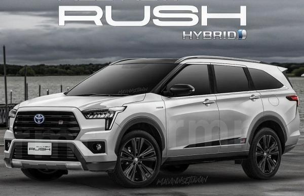 Beredar Gambar Rendering Toyota Rush Hybrid 2023, Begini Penampakannya