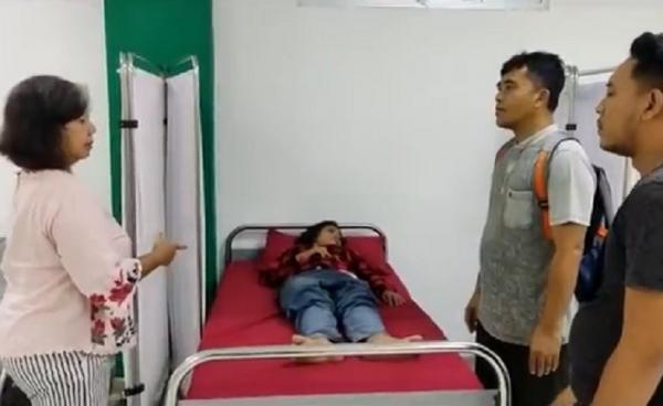 Perempuan inisial KK terduga penculikan anak ternyata pasien RSJ. (Foto: Uun Yuniar)