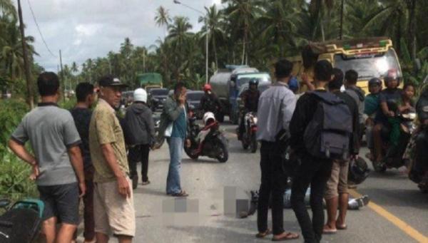 Korban tabrak lari, anggota Polres Mempawah tewas di lokasi. (Foto: Polres Mempawah)