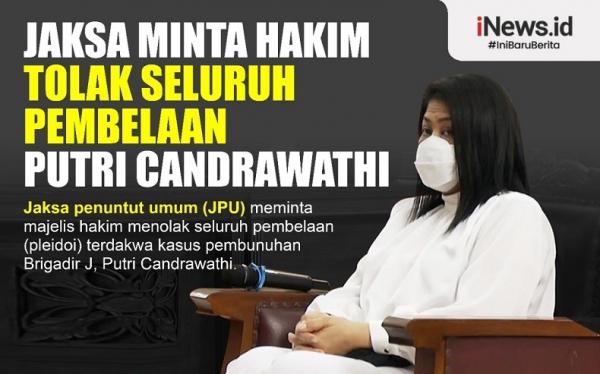 Infografis Jaksa Minta Hakim Tolak Seluruh Pembelaan Putri Candrawathi