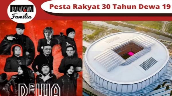 Harga Tiket Konser Dewa 19 di Jakarta dan Waktu Penukaran hingga Rundown Acara