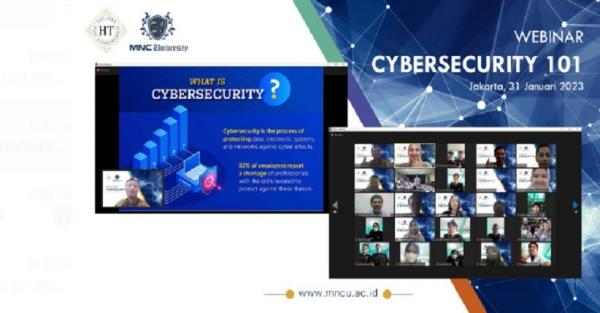 Indonesia Kekurangan SDM Ahli Cybersecurity, MNC University Gelar Webinar Cybersecurity untuk Pelajar dan Mahasiswa