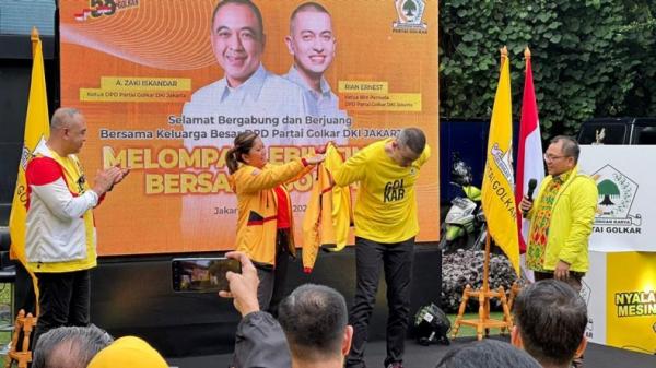 Usai Mundur dari PSI, Rian Ernest Kini Jadi Kader Golkar 