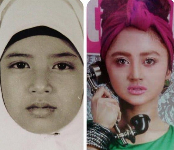 Potret lawas Dewi Perssik. (Foto: Instagram)