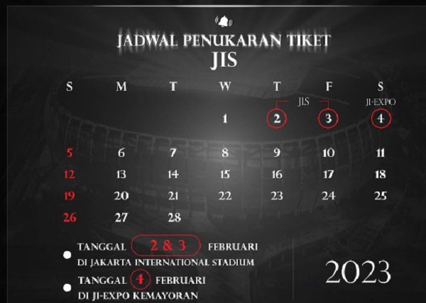 Jadwal Penukaran Tiket Dewa 19 JIS Hari Ini, Dokumen Dan Caranya ...