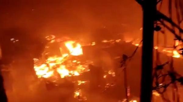 Pabrik Penyuplai Drone untuk Ukraina Terbakar, Sabotase?