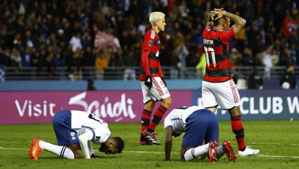 Al-Hilal Vs Flamengo Klub Arab Saudi Al-Hilal tembus final Piala Dunia Antarklub 2023. Mereka mengalahkan Juara Copa Libertadores Flamengo 3-2 pada semifinal di Ibn Battouta Stadium (Foto: REUTERS/Andrew Boyers)