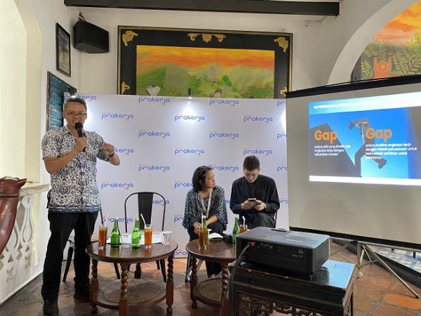 Cahyo Prihadi Direktur Pemantauan dan Evaluasi Kartu Prakerja, Cahyo Prihadi. (Foto: Advenia Elisabeth/MPI)