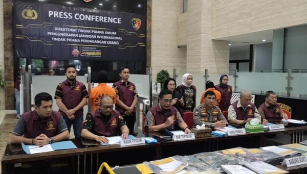 Bareskrim Tangkap 5 Pelaku Jaringan Internasional Perdagangan Orang ke Kamboja