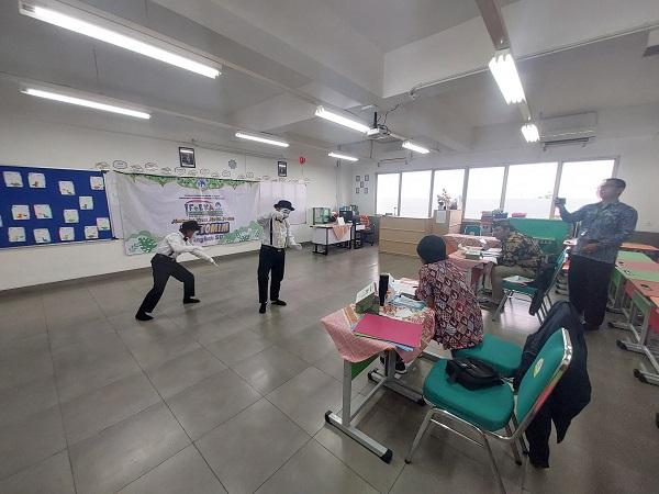 Festival dan Lomba Kreasi Al Azhar 2023 Festival dan Lomba Kreasi Al Azhar 2023 (Dok. iNews.id/Widya Michella)