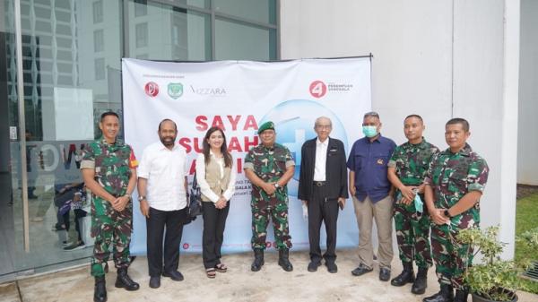 Gelar Vaksinasi Booster Kedua di Cilandak, Perempuan Jenggala: Antisipasi Varian Baru Covid-19