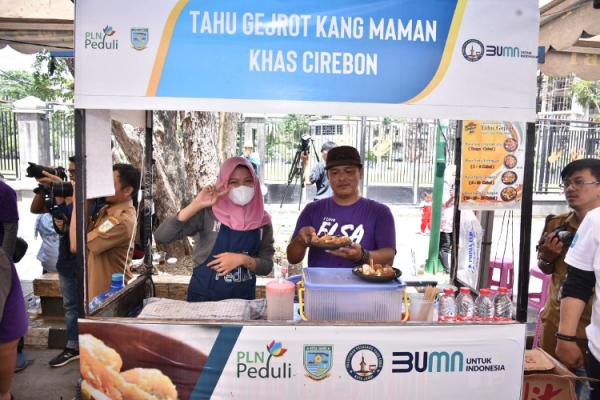 Kawasan ELSA menjadi area sentral Usaha Mikro dan Kecil (UMK) berbasis electrifying lifestyle. (Foto: dok PLN)