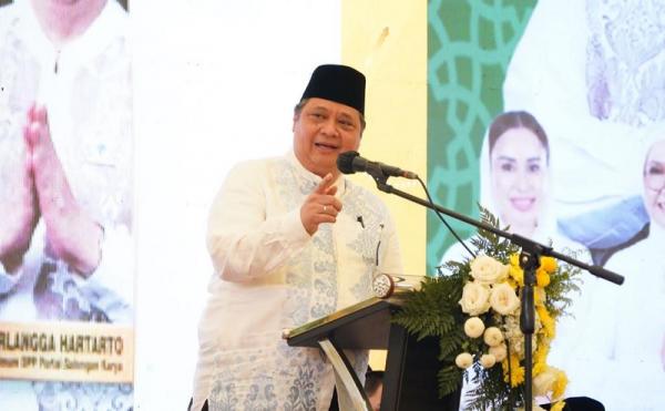 Airlangga Sebut Pesan Isra Mi’raj Jadikan Partai Golkar Berpolitik secara Santun