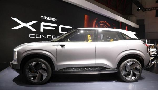 MMKSI perkenalkan Mitsubishi XFC Concept di IIMS 2023. (Foto: dok Okezone/Arif Julianto)