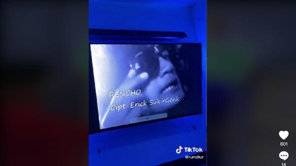 Video yang menampilkan toilet VVIP viral di media sosial. TV, sound system, hingga kipas angin ditambahkan dalam toilet. (Foto: @rumdtur/TikTok)