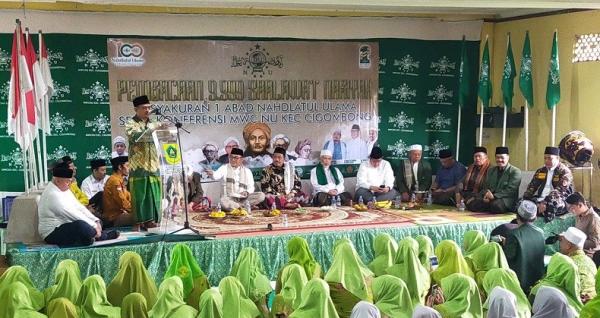 Baja Perindo Hadiri Tasyakuran 1 Abad NU di Cigombong Bogor