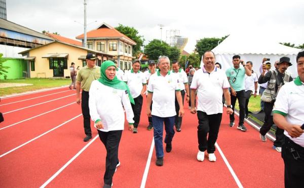 Sempat Berpolemik Gegara Berbayar Lapangan Koni Jatim Kini Digratiskan