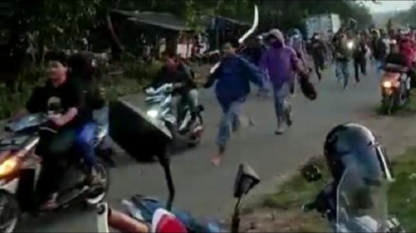 Tawuran Pelajar Bersajam di Bogor Dibubarkan Polisi
