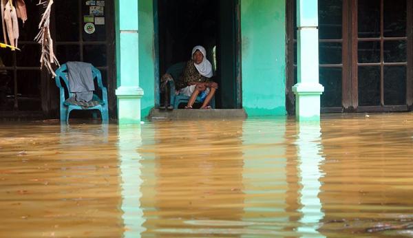 Dua Sungai Meluap Di Kudus, Ratusan Rumah Terendam Banjir