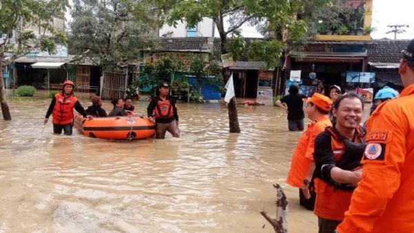 Diguyur Hujan Seharian, 6 Kecamatan di Bekasi Banjir