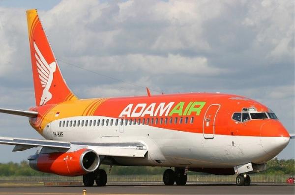 Pesawat Adamair. (Foto: Istimewa)