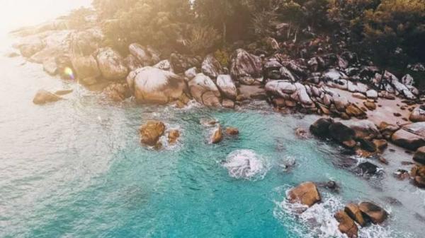 Tempat wisata di Sungailiat, Pantai Matras. (Foto: instagram.com/dj.adellouis)