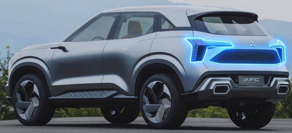 Desain eksterior pada mobil Mitsubishi XFC Concept. (Foto: dok. MMKS)I