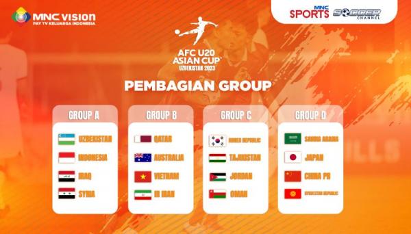 Timnas Indonesia U-20 akan unjuk gigi di Piala Asia U-20 2023. Aksi Ronaldo Kwateh dkk bisa disaksikan live di MNC Vision. (Foto: MNC Media)