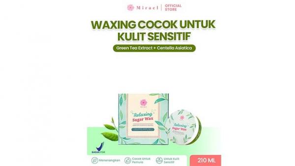 MIRAEL Relaxing Green Tea Sugar Waxing Kit 210ML  