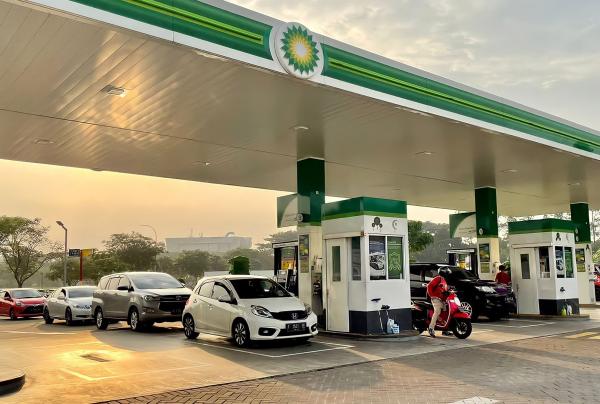 Ilustrasi SPBU BP-AKR (Dok. website resmi BP)