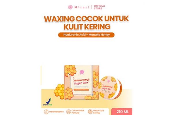 MIRAEL Moisturizing Honey Sugar Waxing Kit 210ML