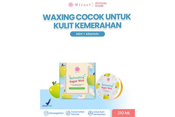 MIRAEL Refreshing Apple Sugar Waxing Kit 210ML