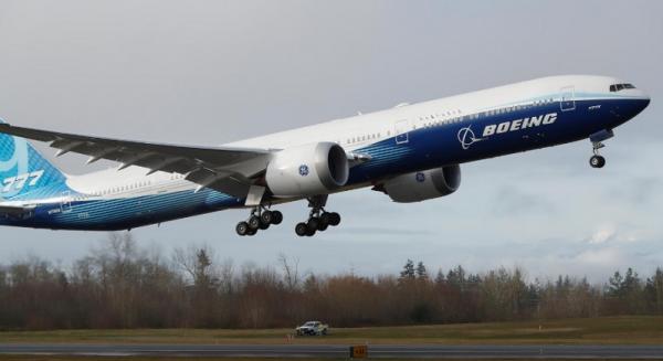 Boeing 777X. Pesawat Boeing 777X. (Foto: Reuters)