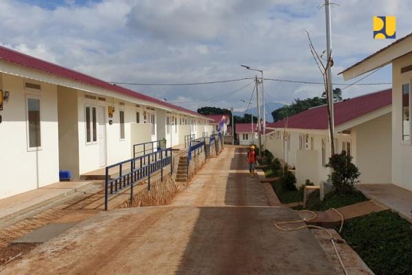 Kementerian PUPR elah merampungkan pembangunan 200 unit rumah untuk korban terdampak gempa Cianjur. (Foto: Dok. Kementerian PUPR)