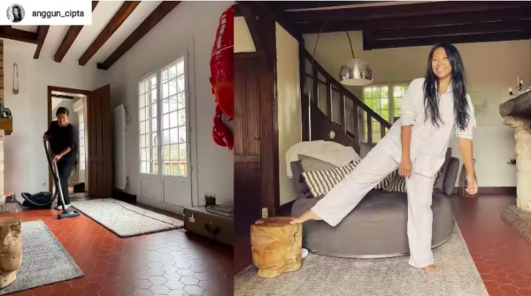 Rumah Anggun C Sasmi.