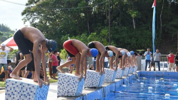Puluhan Atlet Ikut Ramaikan Lomba Renang Lantamal VIII Manado 