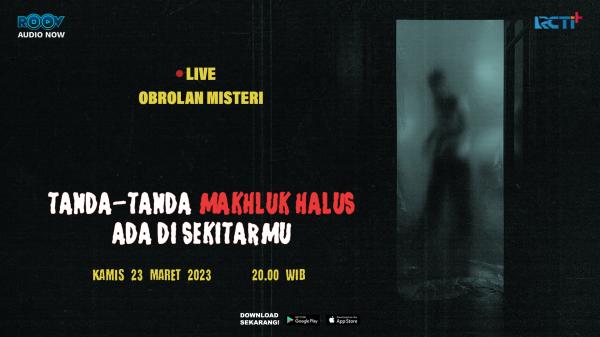  Live Podcast Obrolan Misteri (Source : Roov.id)