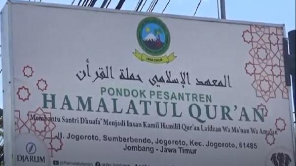 Ponpes Hamalatul Quran Jombang (Foto: iNews/Mukhtar Bagus)